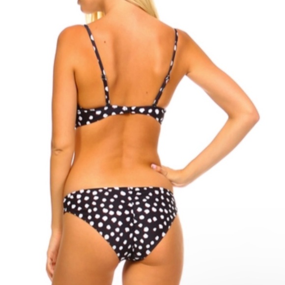 Polka Dot Wired Cup Bikini - Picture 2 of 3